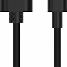 Ansmann Regular USB to Lightning Cable Μαύρο 1m (1700-0131)