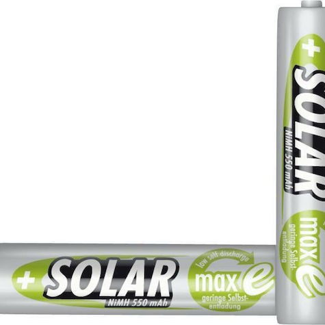 Ansmann Solar Επαναφορτιζόμενες Μπαταρίες AAA Ni-MH 550mAh 1.2V 2τμχ