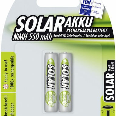 Ansmann Solar Επαναφορτιζόμενες Μπαταρίες AAA Ni-MH 550mAh 1.2V 2τμχ