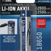 Ansmann Επαναφορτιζόμενη Μπαταρία 18650 Li-ion 2600mAh 3.6V 1τμχ