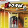 Ansmann X-Power Αλκαλική Μπαταρία 9V 1τμχ