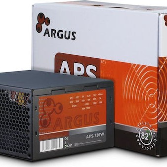 Inter-Tech Argus APS 720W Μαύρο Τροφοδοτικό Υπολογιστή Full Wired