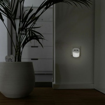 Ansmann Φορτιστής Χωρίς Καλώδιο με 2 Θύρες USB-A Λευκός (NL15AC+)