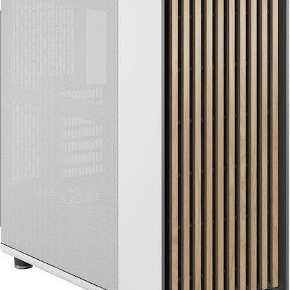 Fractal Design North Gaming Midi Tower Κουτί Υπολογιστή με Πλαϊνό Παράθυρο Chalk White