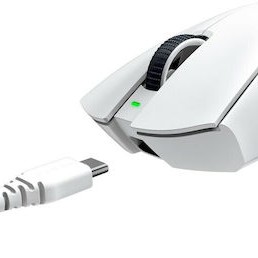 Razer Deathadder V3 Pro Ασύρματο Gaming Ποντίκι 30000 DPI Λευκό