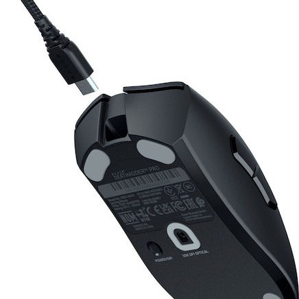 Razer Deathadder V3 Pro Ασύρματο Gaming Ποντίκι 30000 DPI Μαύρο