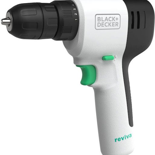 Black & Decker Reviva Δραπανοκατσάβιδο Μπαταρίας 12V 1x1.5Ah