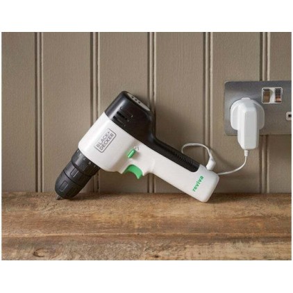 Black & Decker Reviva Δραπανοκατσάβιδο Μπαταρίας 12V 1x1.5Ah