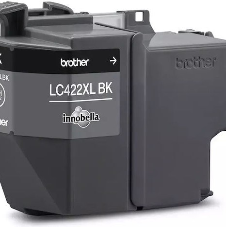 Brother LC422XL Γνήσιο Μελάνι Εκτυπωτή InkJet Μαύρο (LC-422XLBK)