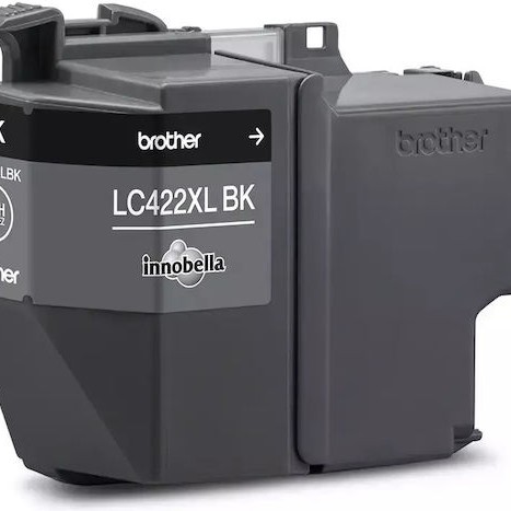 Brother LC422XL Γνήσιο Μελάνι Εκτυπωτή InkJet Μαύρο (LC-422XLBK)