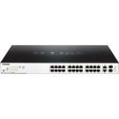 D-Link DGS-1100-26MP v2 Managed L2 PoE+ Switch με 24 Θύρες Gigabit (1Gbps) Ethernet και 2 SFP Θύρες
