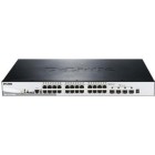 D-Link DGS-1210-28MP/E Managed L2 PoE+ Switch με 24 Θύρες Gigabit (1Gbps) Ethernet και 4 SFP Θύρες