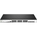 D-Link DGS-1210-28MP/E Managed L2 PoE+ Switch με 24 Θύρες Gigabit (1Gbps) Ethernet και 4 SFP Θύρες
