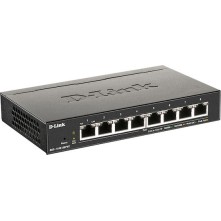 D-Link DGS-1100-08PV2 Managed L2 PoE+ Switch με 8 Θύρες Ethernet