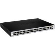 D-Link Managed L2 Switch με 48 Θύρες Gigabit (1Gbps) Ethernet και 4 SFP Θύρες