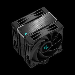 Deepcool AK400 Zero Dark Plus Ψύκτρα Επεξεργαστή για Socket AM4/AM5/1200/115x/1700