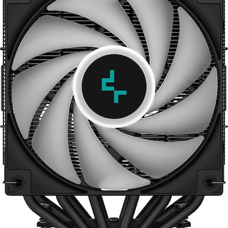 Deepcool AG620 BK ARGB Ψύκτρα Επεξεργαστή Διπλού Ανεμιστήρα για Socket AM4/AM5/1200/115x/1700