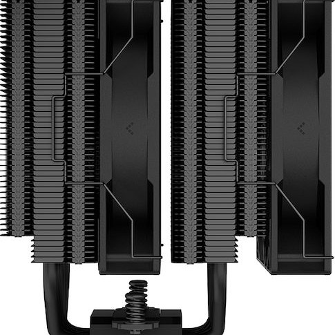 Deepcool AG620 BK ARGB Ψύκτρα Επεξεργαστή Διπλού Ανεμιστήρα για Socket AM4/AM5/1200/115x/1700