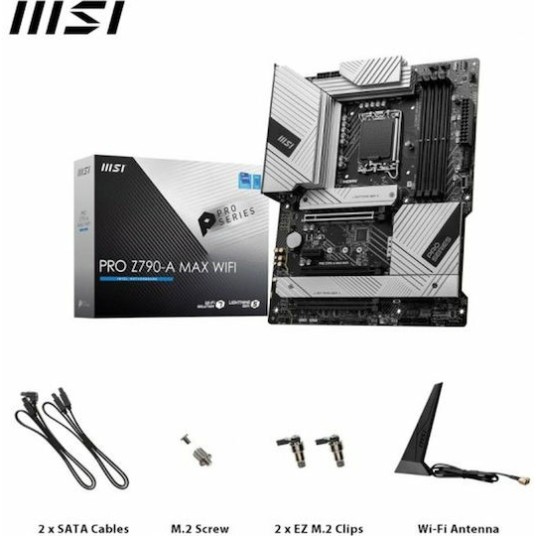 MSI PRO Z790-A MAX WIFI Motherboard ATX με Intel 1700 Socket