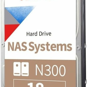 Toshiba N300 Bulk 18TB HDD Σκληρός Δίσκος 3.5