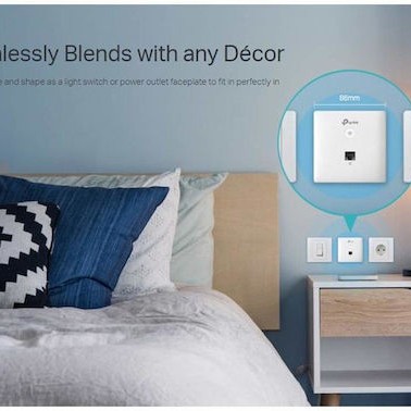 TP-LINK EAP230-Wall v1 Access Point Wi‑Fi 5 Dual Band (2.4 & 5GHz)