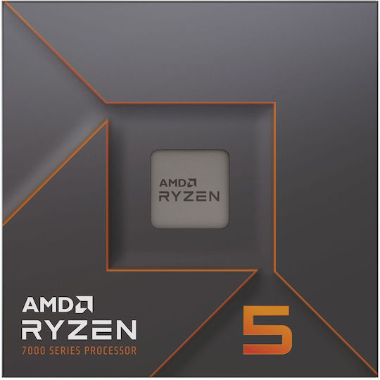 AMD Ryzen 5 7600X 4.7GHz Επεξεργαστής 6 Πυρήνων για Socket AM5 σε Κουτί