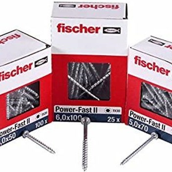 fischer Βίδα με Διάμετρο M3.5 και Μήκος 35mm 200τμχ Fpf Power-fast Ii
