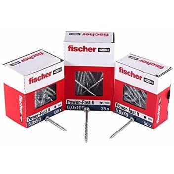 fischer Βίδα με Διάμετρο M3.5 και Μήκος 35mm 200τμχ Fpf Power-fast Ii