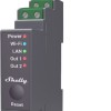 Shelly PRO 2 Ρελέ Ράγας Ισχύος 16A με Τάση 230V