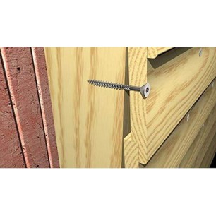 fischer Ξυλόβιδα Γαλβανιζέ με Διάμετρο M5 και Μήκος 70mm 100τμχ