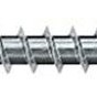 Fischer 670408 Fpf Power-fast Ii 5 X 100mm Chipboard Wood Screws, Countersunk Head With Phillips, Partial Thread, Galvanised Blue Passivated, Pack Of 200