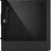 Sharkoon HEX Gaming Midi Tower Κουτί Υπολογιστή με Πλαϊνό Παράθυρο και RGB Φωτισμό Μαύρο
