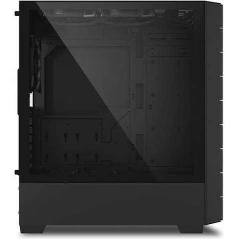 Sharkoon HEX Gaming Midi Tower Κουτί Υπολογιστή με Πλαϊνό Παράθυρο και RGB Φωτισμό Μαύρο