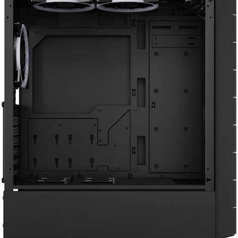 Sharkoon HEX Gaming Midi Tower Κουτί Υπολογιστή με Πλαϊνό Παράθυρο και RGB Φωτισμό Μαύρο