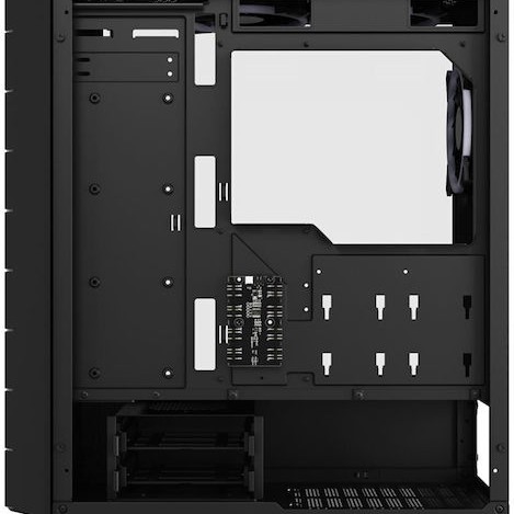 Sharkoon HEX Gaming Midi Tower Κουτί Υπολογιστή με Πλαϊνό Παράθυρο και RGB Φωτισμό Μαύρο