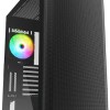 Sharkoon HEX Gaming Midi Tower Κουτί Υπολογιστή με Πλαϊνό Παράθυρο και RGB Φωτισμό Μαύρο