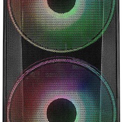 Inter-Tech IT-3503 Airstream Gaming Full Tower Κουτί Υπολογιστή με Πλαϊνό Παράθυρο και RGB Φωτισμό Μαύρο