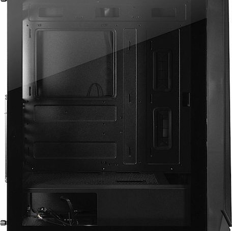 Inter-Tech IT-3503 Airstream Gaming Full Tower Κουτί Υπολογιστή με Πλαϊνό Παράθυρο και RGB Φωτισμό Μαύρο