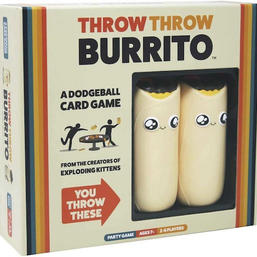 Επιτραπέζιο Παιχνίδι Throw Throw Burrito για 2-6 Παίκτες 7+ Ετών (EN) Exploding Kittens