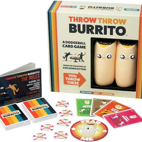 Επιτραπέζιο Παιχνίδι Throw Throw Burrito για 2-6 Παίκτες 7+ Ετών (EN) Exploding Kittens