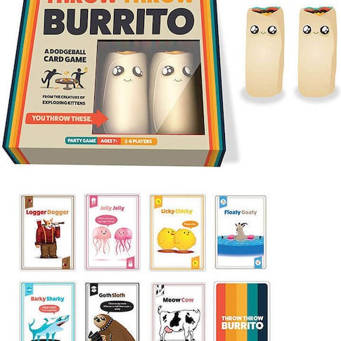 Επιτραπέζιο Παιχνίδι Throw Throw Burrito για 2-6 Παίκτες 7+ Ετών (EN) Exploding Kittens