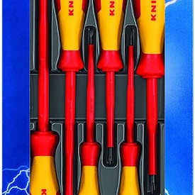 Knipex Σετ 6 Κατσαβίδια Ηλεκτρολόγου VDE 1000V