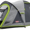 Coleman Darwin 4 Plus Σκηνή Camping Igloo Πράσινη 4 Εποχών για 4 Άτομα 340x280x140εκ.