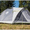 Coleman Darwin 4 Plus Σκηνή Camping Igloo Πράσινη 4 Εποχών για 4 Άτομα 340x280x140εκ.