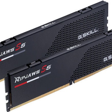 G.Skill Ripjaws S5 DDR5 64GB RAM με 2x32GB Modules και Ταχύτητα 6000 για Desktop