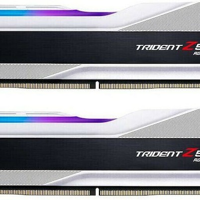 G.Skill Trident Z5 RGB DDR5 64GB RAM με 2x32GB Modules και Ταχύτητα 6000 για Desktop