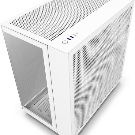 NZXT H9 Flow Gaming Midi Tower Κουτί Υπολογιστή Λευκό