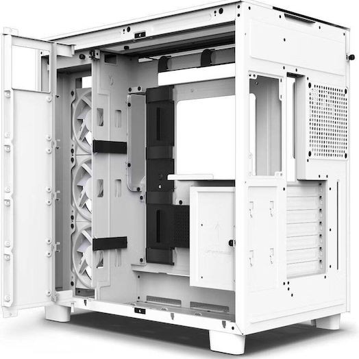 NZXT H9 Elite Gaming Midi Tower Κουτί Υπολογιστή Λευκό