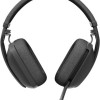 Logitech Zone Vibe 100 Ασύρματα On Ear Multimedia Ακουστικά με μικροφωνο και σύνδεση Bluetooth σε Γκρι χρώμα