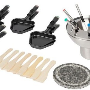 Profi Cook Επιτραπέζια Ηλεκτρική Ψησταριά Raclette Λείας Πλάκας 1900W με Ρυθμιζόμενο Θερμοστάστη 40.9x40.9εκ.